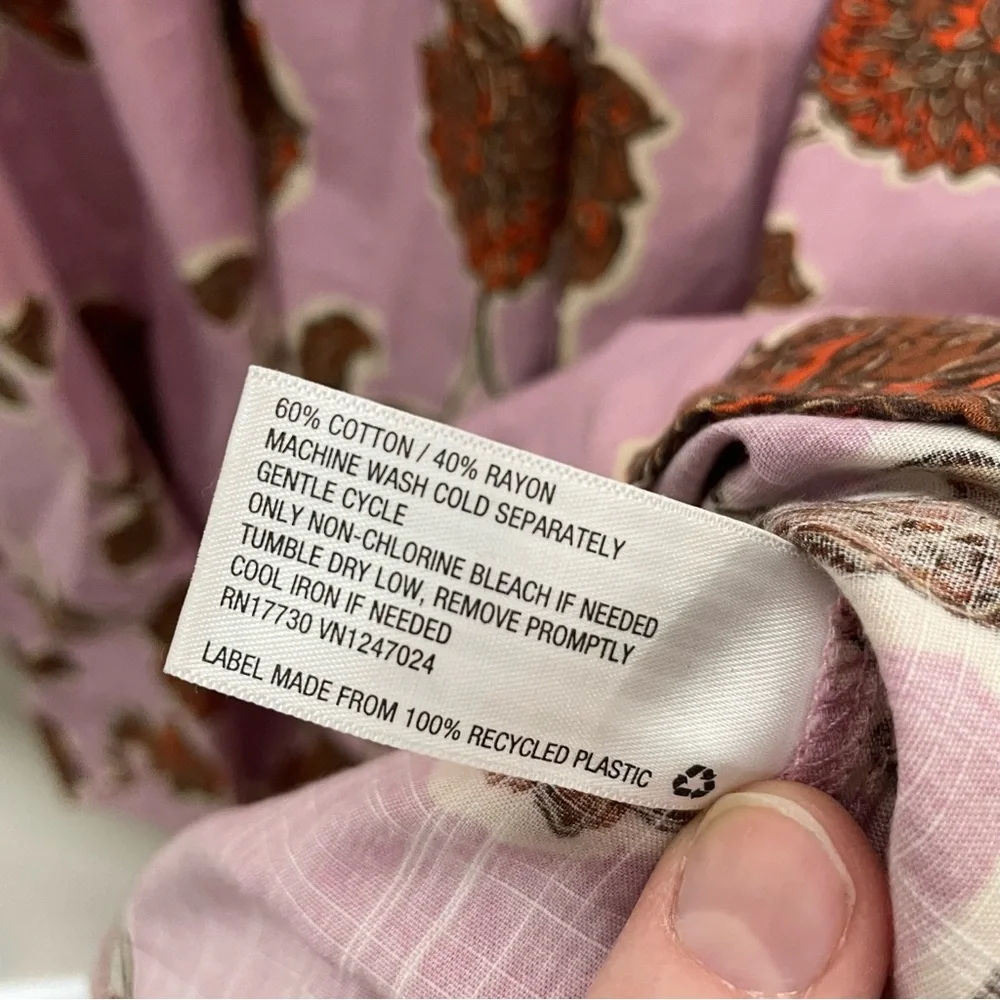 Knox Rose Cotton Blend Floral Mini Dress - Picture 6 of 8